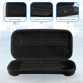 Luxe Aero-case Etui Hoes Cover voor Nintendo Switch 2  -   Zwart - V2