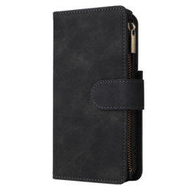 BookCover Wallet Etui voor Samsung Galaxy S22 -  5G    Zwart