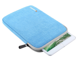 Bescherm-Opberg Hoes Etui Pouch Sleeve voor iPad Mini   Blauw