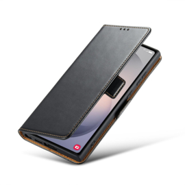 Luxe BoekCover Etui Hoes  voor Samsung Galaxy S26 ULTRA  -  Zwart