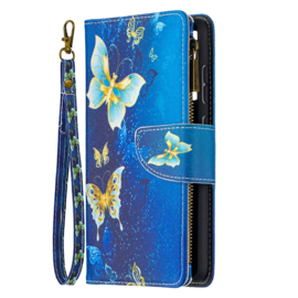 BookCover Wallet Etui voor Samsung A52   -   Vlinders