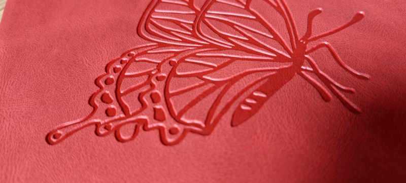 Bescherm-Etui Hoes Map voor Xiaomi Pad 7  -   Vlinders - Rood