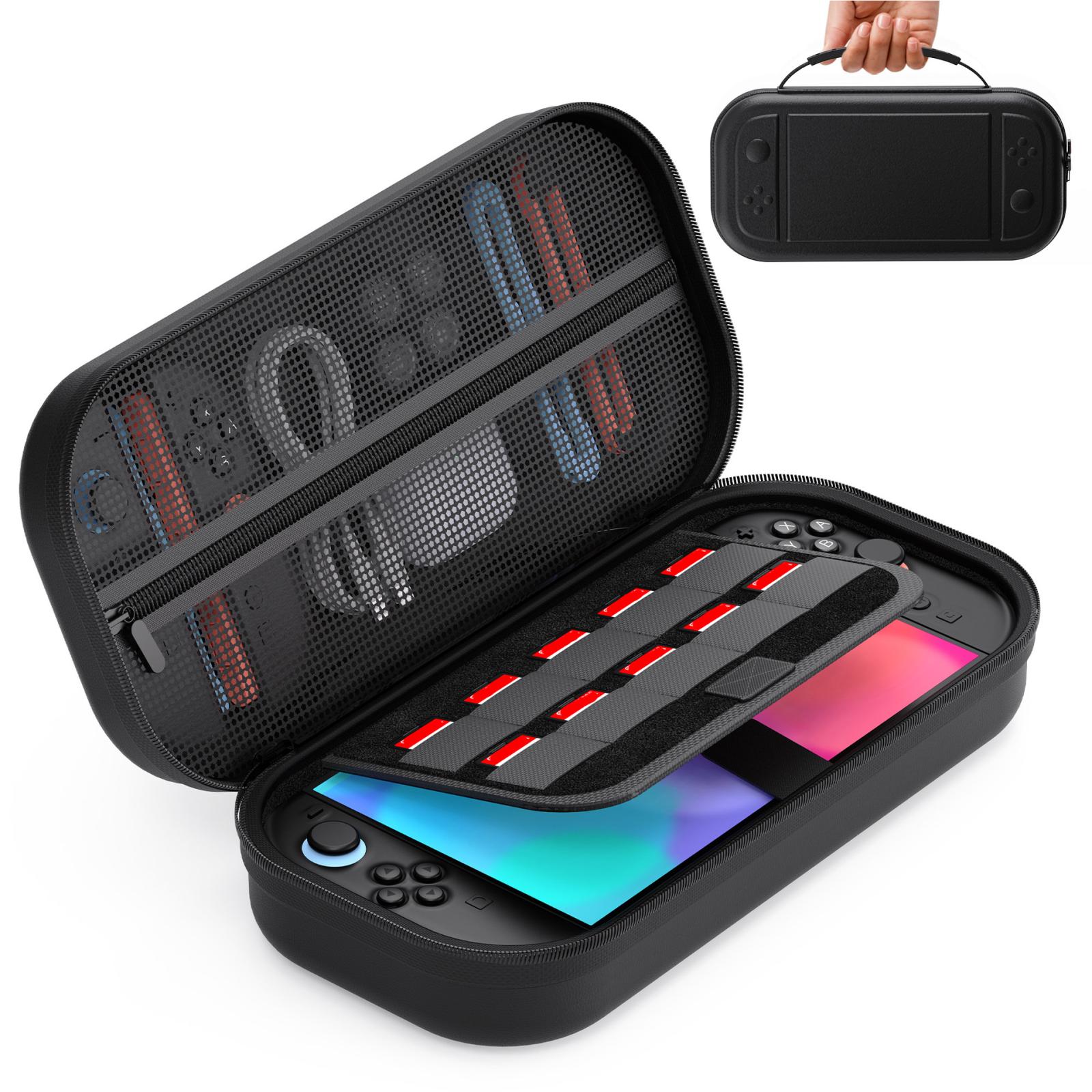 Luxe Aero-Case Etui Hoes Cover voor Nintendo Switch 2  -   Wit