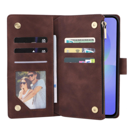 Boek-Cover Portemonnee Etui Hoes voor Samsung Galaxy A37 - A36  -  A56   -  Bruin