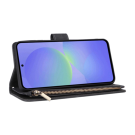 Boek-Cover Portemonnee Etui Hoes voor Samsung Galaxy A36  -  A56     Zwart