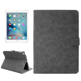 Luxe Bescherm-Etui Map voor iPad Air 2    Grijs.  A1566