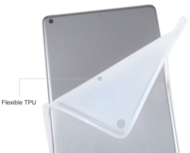 TPU Flex Bescherm- Hoes Cover Skin voor  iPad 10.2   -  Transparant  A2696