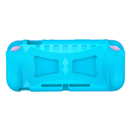 Grip TPU Bescherm Hoes Skin voor Nintendo Switch Lite -  Blauw