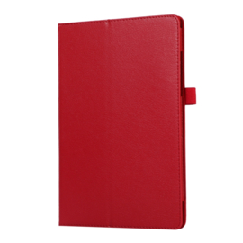 PU Kunstleer-Hoes Map voor Samsung Galaxy Tab A9 Plus 11   Rood