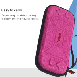 Slim Aerocase Hoes Etui voor Nintendo Switch Lite   Grijs - Denim