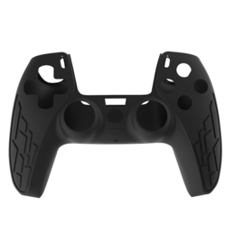 Grip Silicone Hoes / Skin voor Playstation 5 PS5 DualSense Controller   Zwart