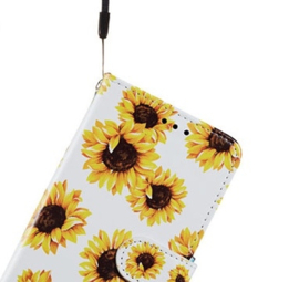 BookCover Hoes Etui voor Samsung Galaxy A35  -  Zonnebloemen