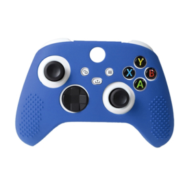 Silicone Hoes / Skin voor XBOX Series X -  S Controller  Blauw