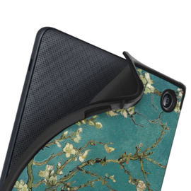 Cover Map Hoes voor Kobo Libra 2 - 2021 Model      -  Van Gogh's Amandelbloesem