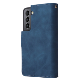 BookCover Wallet Etui voor Samsung Galaxy S22 PLUS  -  5G    Blauw