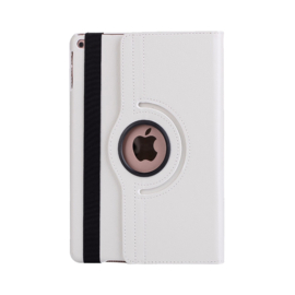 360º Standaard Bescherm Hoes Map voor iPad Mini 4 - Mini 5  -  Wit