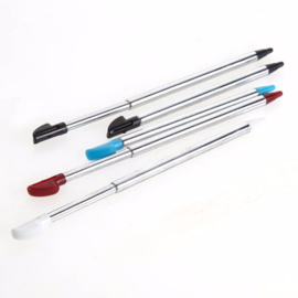 5x Inschuifbare Metalen Stylus Pen voor Nintendo 3DS XL