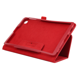 PU Kunstleer-Hoes Map voor Samsung Galaxy Tab A8 10.5  Rood