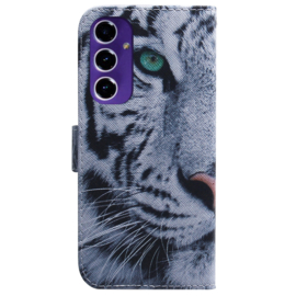 BookCover Hoes Etui voor Samsung Galaxy A16  - A26     Tijger