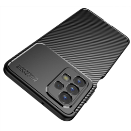 Samsung Galaxy A23 5G   - Carbon TPU Bescherm-Hoes Skin -  Zwart