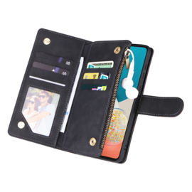 BookCover Wallet Etui voor Samsung Galaxy A53 5G    Zwart