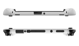 Grip TPU Bescherm-Skin Hoes Cover voor Nintendo Switch 2 -  Wit