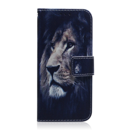 BookCover Hoes Etui voor Samsung Galaxy S24  - S25  -  Leeuw