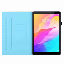 Luxe Bescherm-Etui Hoes Map voor Samsung Galaxy Tab A9 Plus - 11 -    Wolf