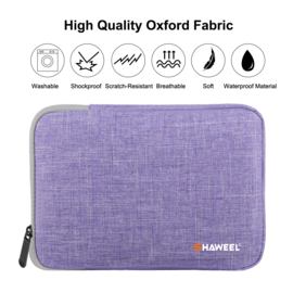 Bescherm-Opberg Hoes Etui Pouch Sleeve voor iPad Mini   Paars