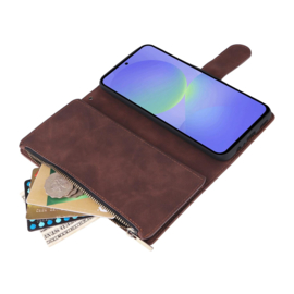 Boek-Cover Portemonnee Etui Hoes voor Samsung Galaxy A37 - A36  -  A56   -  Bruin