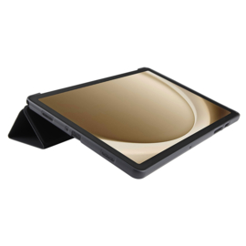 TPU Bescherm-Cover Hoes Map voor Samsung Tab A9 PLUS 11   -  Zwart