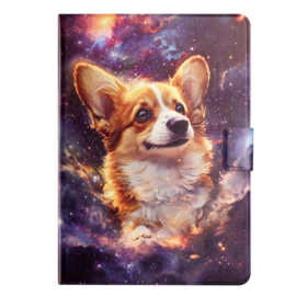 Luxe Bescherm-Etui Hoes Map voor Samsung Galaxy Tab  A9 Plus - A11 Plus - 11"  -   "Corgi"