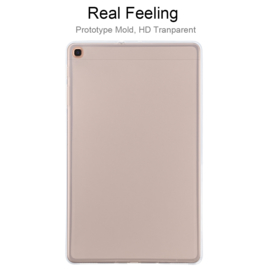 Galaxy Tab A 10.1 - 2019 - TPU Flex Bescherm- Hoes Cover Skin - Transparant