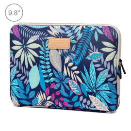 Bescherm-Opberg Hoes Pouch Sleeve voor iPad   - iPad Air -  Leaves