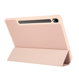 TPU Bescherm-Cover Hoes Map voor Samsung Galaxy Tab S9 FE - S10 FE - Roze