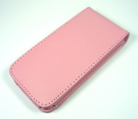 PU Flip Case / Bescherm-Etui Hoes Hoesje voor iPod Touch 4 4G Roze *