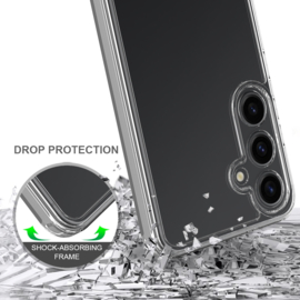 TPU-Crystal Bescherm-Hoes Cover Skin voor Samsung A55    Transparant