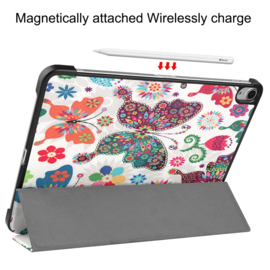 Slim Smart Cover Hoes Map voor iPad Air - 10.9 -  Vlinders