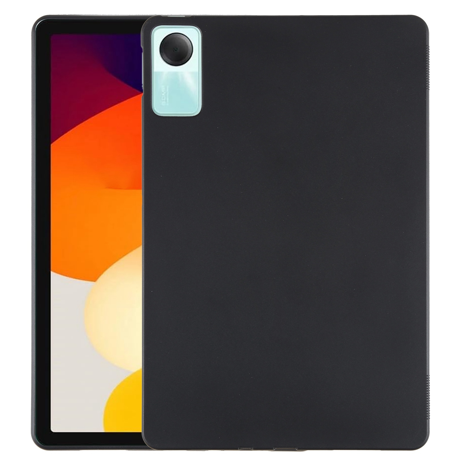 TPU Flex Bescherm- Hoes Cover Skin voor Redmi Pad SE -  11"  -  Zwart