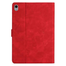 Palmboom Beach - Bescherm-Etui Map voor Apple iPad 10 - 11 -  A16 - 10.9 - Rood