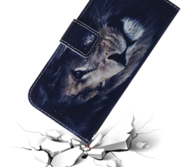 BookCover Hoes Etui voor Samsung Galaxy S24  - S25  -  Leeuw