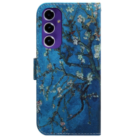 BookCover Hoes Etui voor Samsung Galaxy S24 FE  -  Amandelbloesem