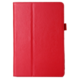 PU Bescherm-Opberg Hoes Etui Map voor iPad Mini 4 - Mini 5 - Rood