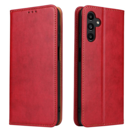 Luxe BoekCover Etui Hoes  voor Samsung Galaxy A37 - A36 - A56  -  Rood