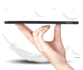 TPU Flex Bescherm- Hoes Cover Skin voor Galaxy Tab A9 - 8.7   -  Zwart