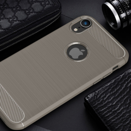 Flex Armor-Cover Bescherm-Hoes Skin voor iPhone XR   Grijs