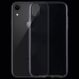 Ultra Dunne TPU Slim Cover Hoes voor iPhone XR - Transparant