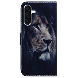 BoekCover Hoes Etui voor Samsung Galaxy A36  -  A56   -  Leeuw