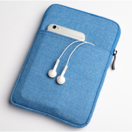 Bescherm-Opberg Hoes Etui Pouch Sleeve voor iPad Air    A2589 - A2316   Blauw