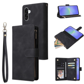 Boek-Cover Portemonnee Etui Hoes voor Samsung Galaxy A36  -  A56     Zwart